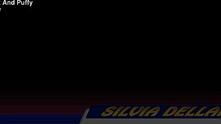 hey silvia your wet puffy pussy looks so tasty with that dildo tease