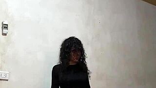 spy my colombian college tetona undressing on trip!