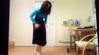 MIND CONTROL Turns CLASSY Vintage Skirt Girl into Fun House Toy
