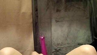 esclave f's intense uro dildo bondage session