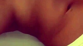 Latina Demi Rouge Shoves Vibrator Deep In Shaved Pussy