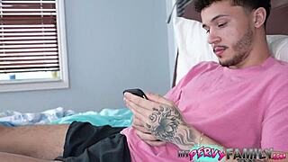 geeky teen willow ryder consoles hard cock with pussy creampie
