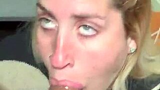 Wanna feel her craving cum flooding mouth?