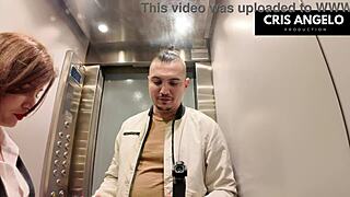 blackout spain trapped elevator fucks married neighbor part 01