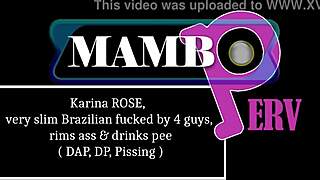 slim brazilian karina rose gangbanged dp dap bbc rimjob