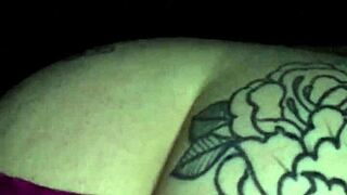 Neon flamingo outdoor public interracial amateur romp