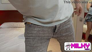 Flashed dick in park, big-ass Venezuelan sucks eagerly