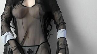 Dutch Sex Doll In Lingerie Gets Anal Fucked Hard