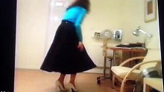 MIND CONTROL Turns CLASSY Vintage Skirt Girl into Fun House Toy