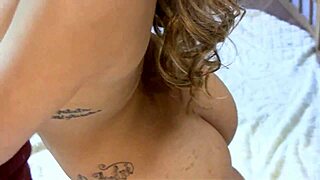 hey watch this sexy ebony nude dancer move her natural tits