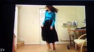 MIND CONTROL Turns CLASSY Vintage Skirt Girl into Fun House Toy