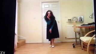 MIND CONTROL Turns CLASSY Vintage Skirt Girl into Fun House Toy