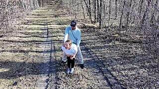 We Fucked Curvy Milf Outdoors While Drone Filmed Every Thrust!