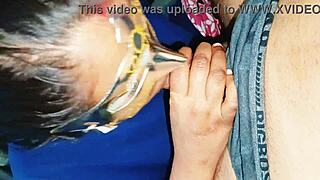 Chubby bhabhi swallows massive cumshot mouthful compilation