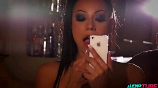 fucking hard in the bar right in front of customers