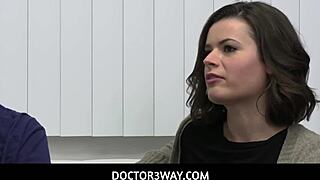 Doctor threesome roleplay gets wild with patient aaliyah