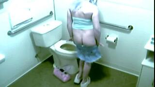 Blonde Babe Caught Fingering Pussy on Hidden Office Cam