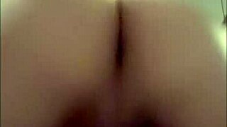 mexican wife moans loud with cock and dildo double stuffing