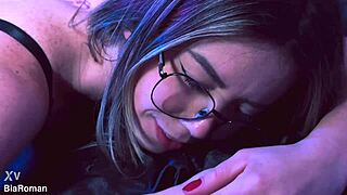 Why's this horny slut loving her feet tickled and sucked so much?