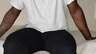 i showed up dressed in jeans, now jerking off freely... join me?