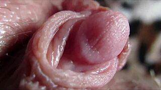 i can't stop my big clit from exploding in orgasm closeup