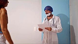 hey watch this cheating wife fuck gynecologist while cuck waits outside!