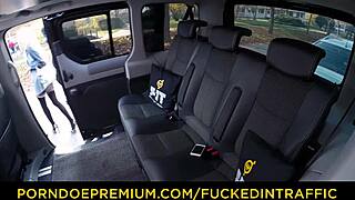 karina grand blonde bombshell rides mature taxi driver cock