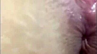 her creamy pussy gets masturbated after hot creampie load