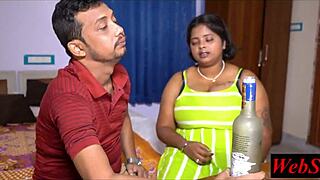 Beautiful big boobs girlfriend's first intimate moments boyfriend