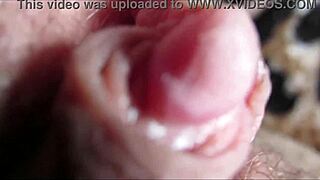 i can't stop my big clit from exploding in orgasm closeup