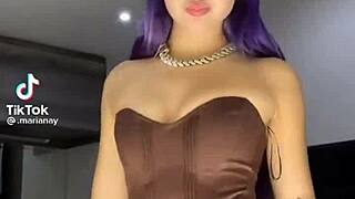 Jerk-Off Challenge with TikToker Temptress