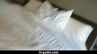 Stepmom and stepdad discover stepsis riding stepbro's cock in wild orgy massage