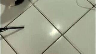 muscular brazilian slut swallows massive cum load after dirty talk