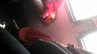 telugu auntie's massive fat ass grinds hard in crowded train hardcore play