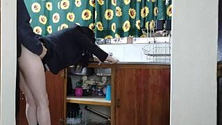 pretty tattooed boss ladies talk dirty while young studs bend them over for intense pussy pounding.