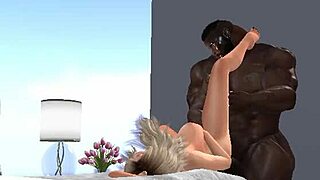 Huge Hunk Clinton Teaches Wife Monster Black Cock
