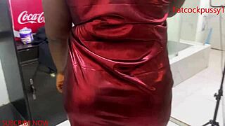Watch stepmom's juicy ass shake in bath before I pound it raw
