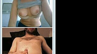 i'm helpin' this cute stranger jerk off on webcam