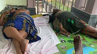 Two grannies share mature fun