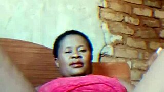 african milf teases wet pussy hard while hubby's away fingering