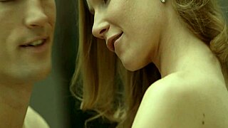 hot teen 18+ chokes on cock in rough sucking contest thrill