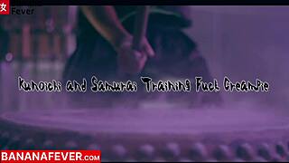 Tiny Kenzie Reeves in Kimono Stockings Creampie with Asian Man 🍌🔥