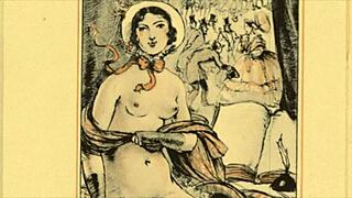 top 20 vintage retro antique drawings collection