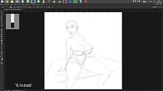 Picarto Drbones Streams Family Manor Retro Desk Action!