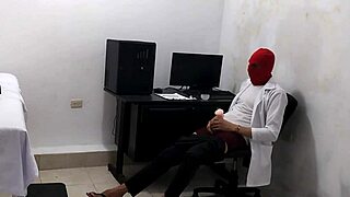 perverted doc jerks off after eyeing cute patient in kinky hospital roleplay