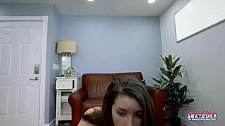 Cute Brunette Gaping Ass Pounded Deep Jizz Filled