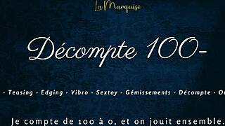 french joi countdown audio guides your jerk off session step by step