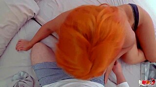 Mom shares bed and masturbates while son watches hungrily right?