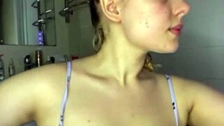 Her pink wet pussy throbs in leather as fingers plunge deep to orgasm