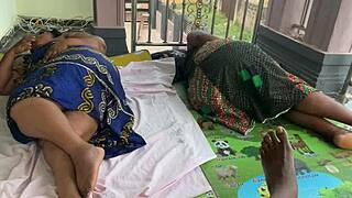 Two grannies share mature fun